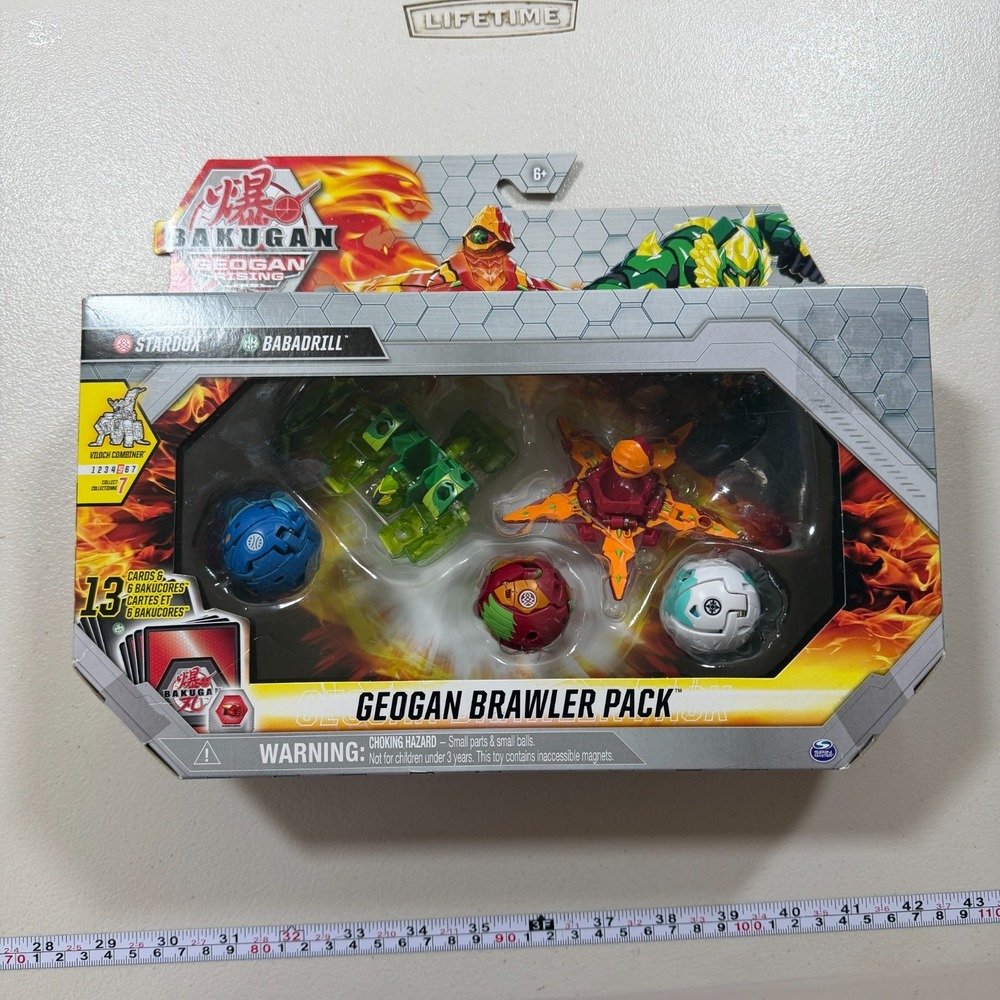 MAKI Bakugan - Geogan Brawler Pack - Stardox and Babadrill NIB